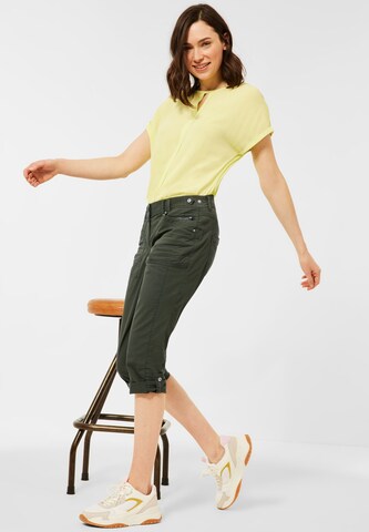 CECIL Regular Pants in Green