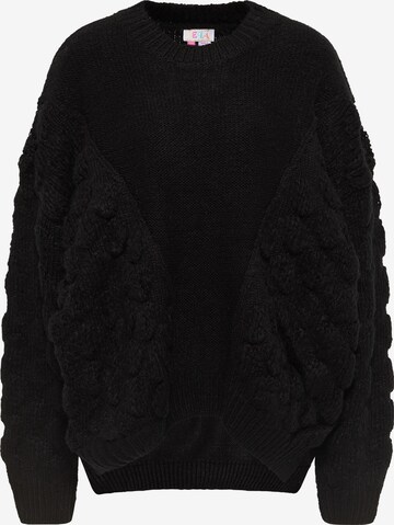 IZIA - Pullover em preto: frente