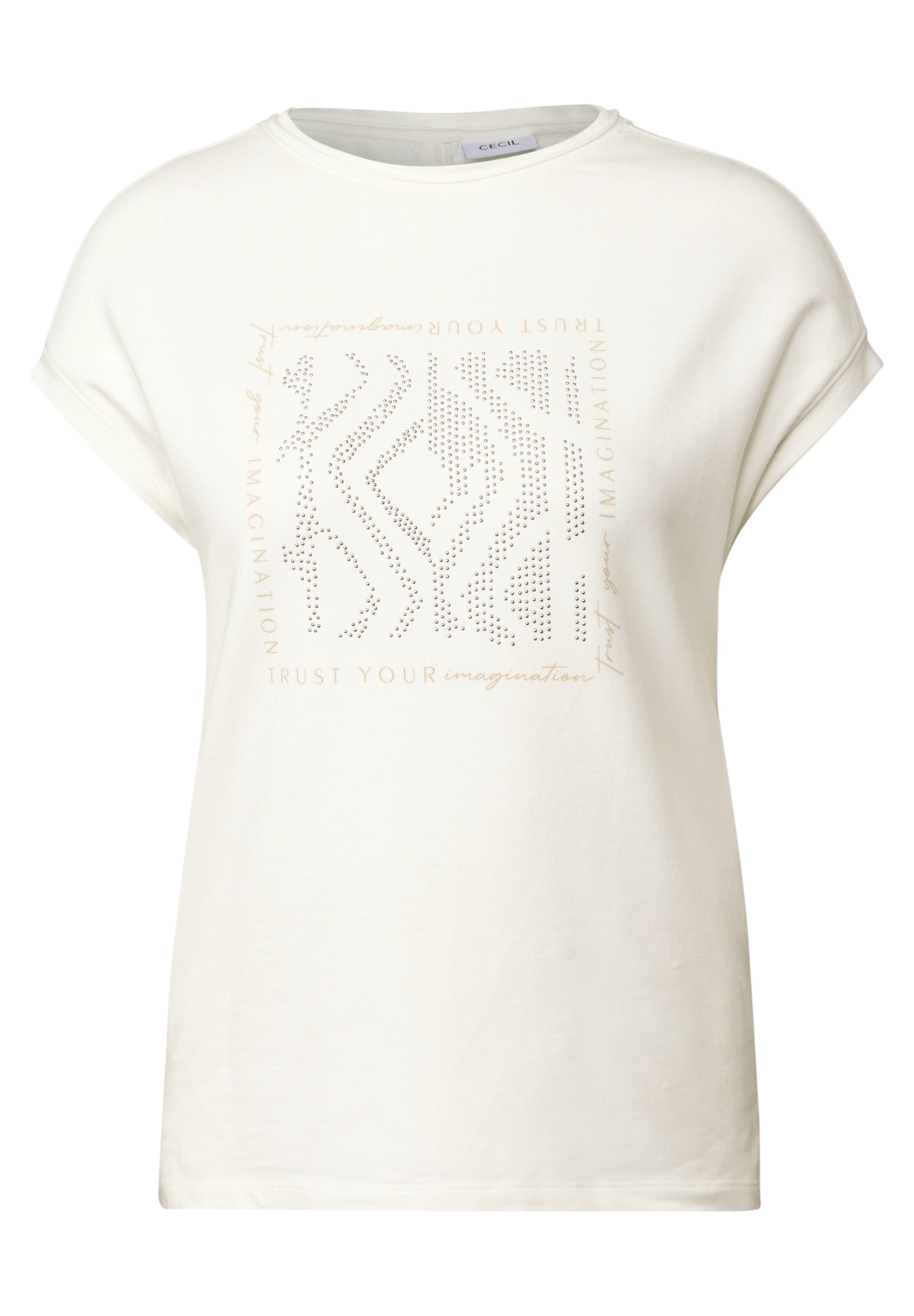 CECIL Shirt in Beige: front