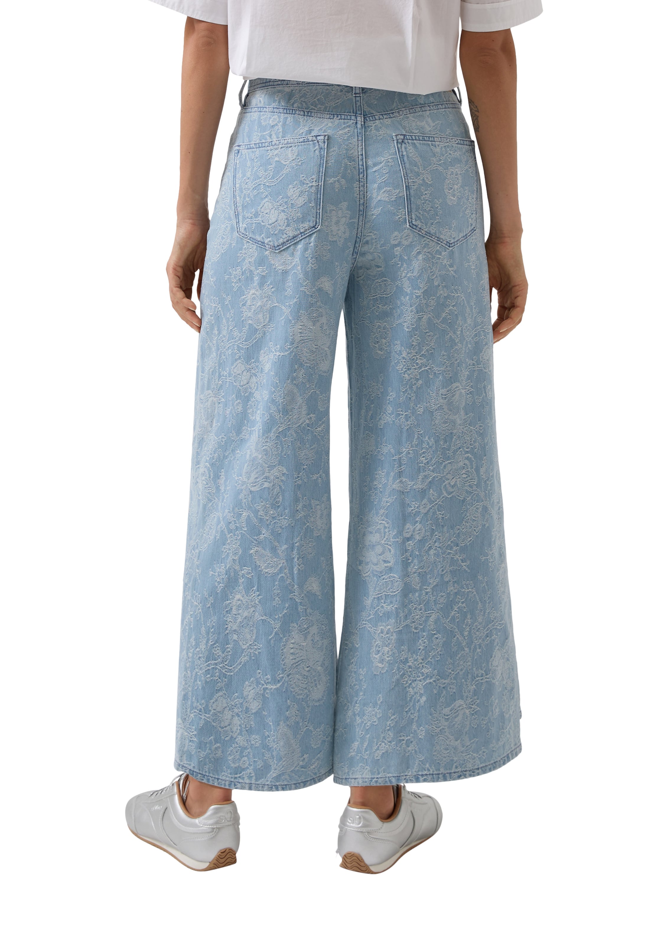 s.Oliver Wide leg Jeans 'Suri' in Blauw
