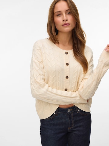 VERO MODA Πουλόβερ 'VMTILDA' σε μπεζ: μπροστά