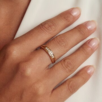 Isabel Bernard Ring in Goud: voorkant