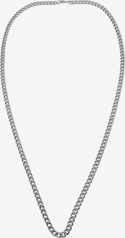 Akitsune Necklace 'Fibra' in Silver: front