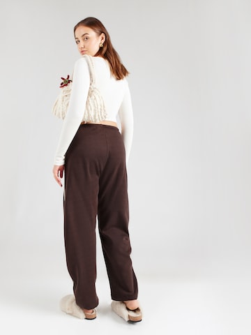 Loosefit Pantalon Monki en marron