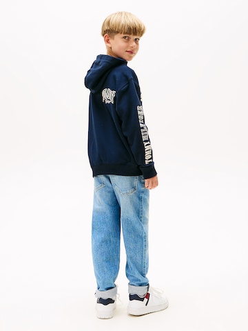 TOMMY HILFIGER Zip-Up Hoodie in Blue