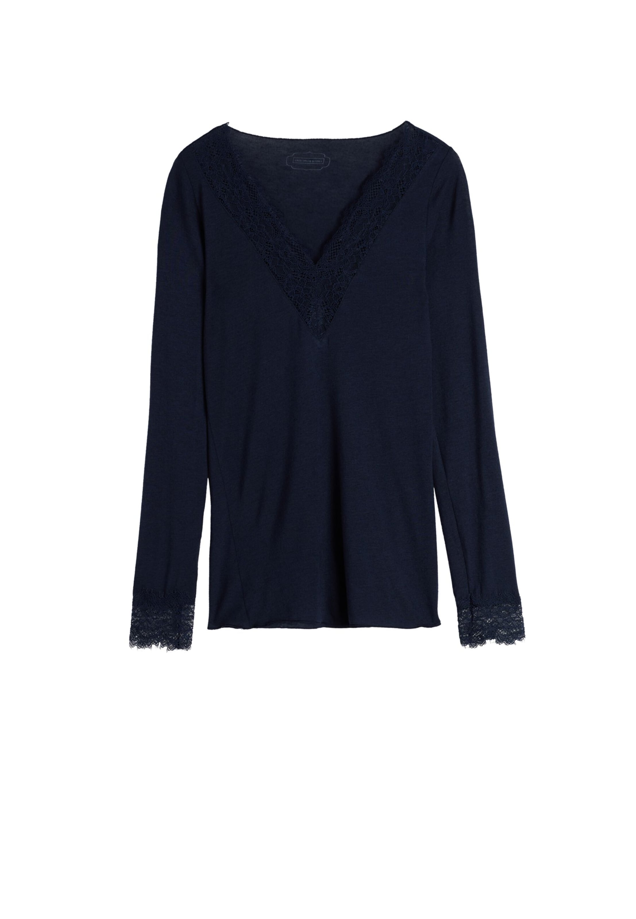 INTIMISSIMI Shirt 'Ultralight' in Blue: front