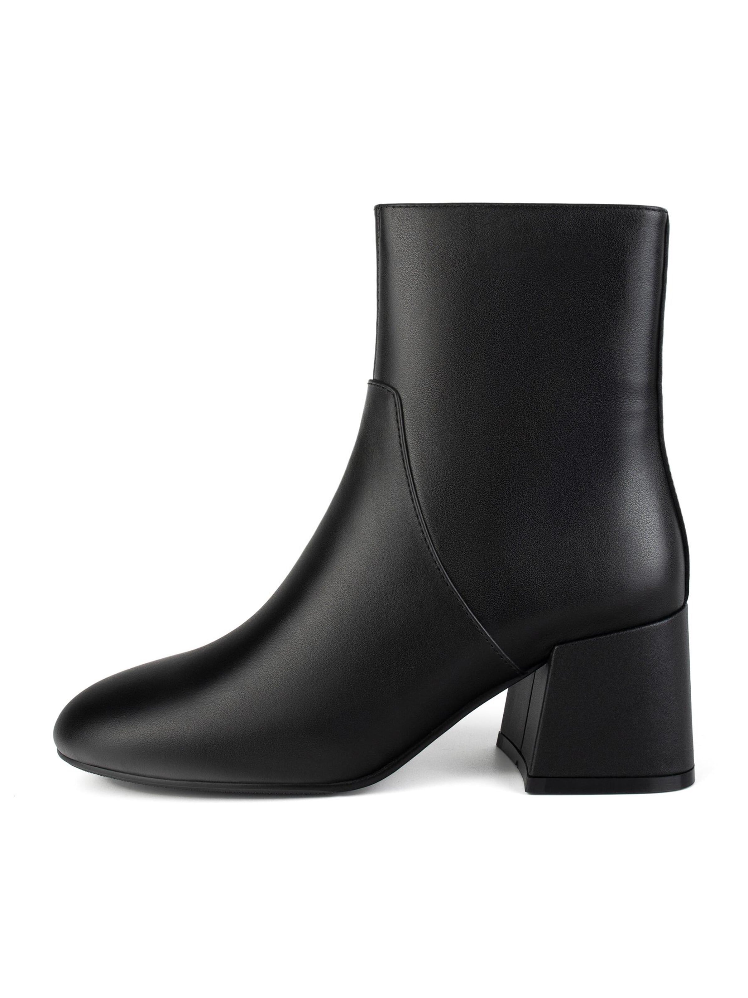 L37 HANDMADE SHOESGležnjače 'FILL ME UP' - crna boja