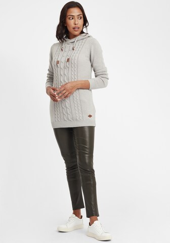 Oxmo Pullover 'Cable' in Grau
