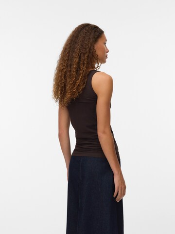 VERO MODA Top 'VMLULU' | rjava barva