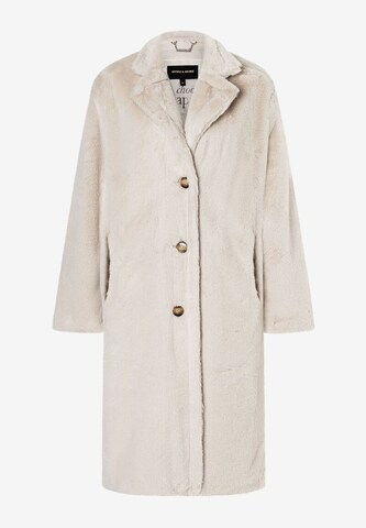 Manteau mi-saison MORE & MORE en beige : devant