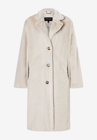 MORE & MORE Between-Seasons Coat in Beige: front