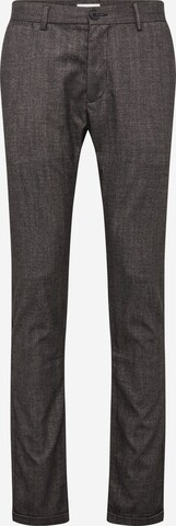 Regular Pantalon chino TOM TAILOR en gris : devant