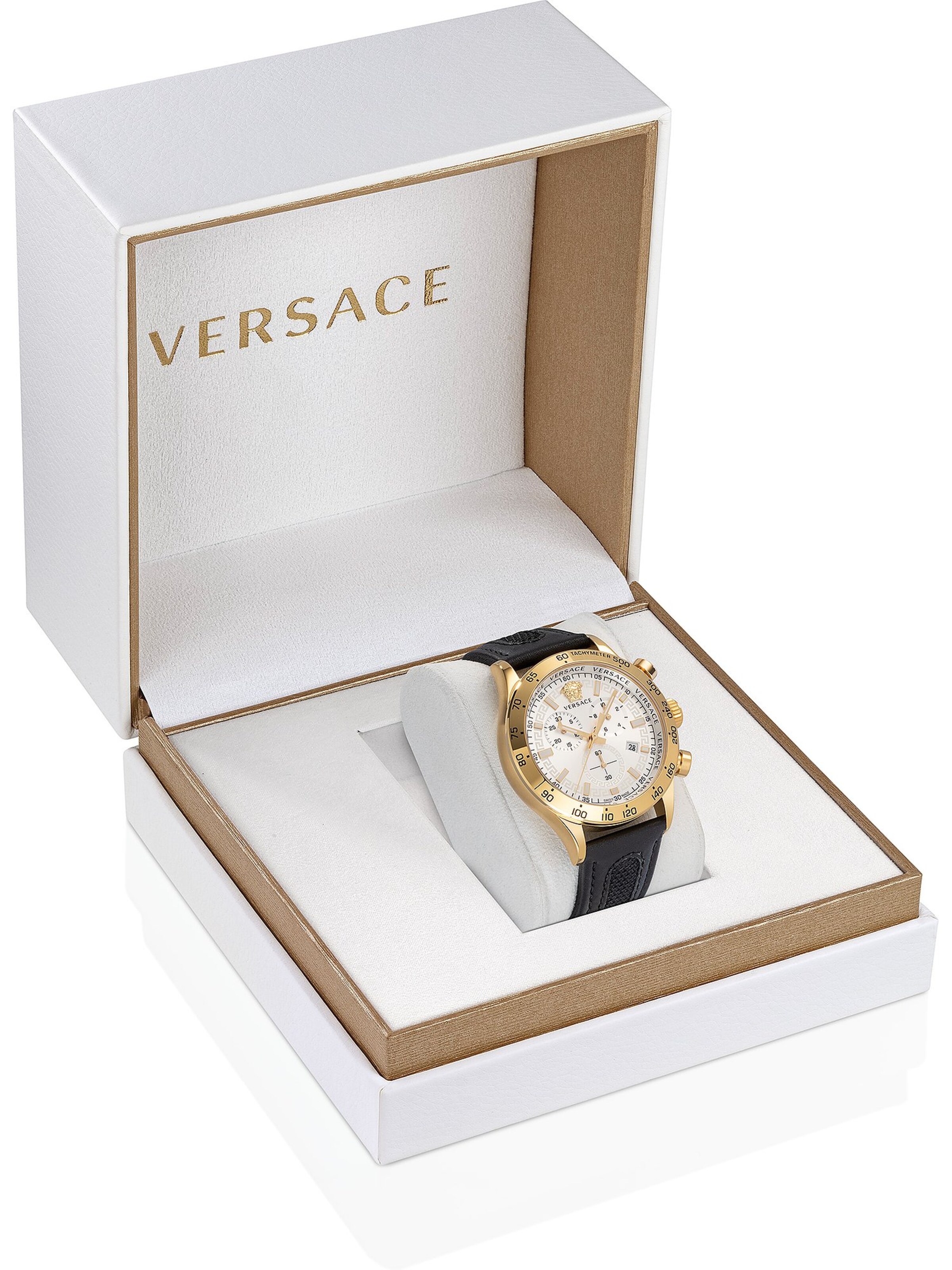 VERSACE Analoog horloge in Goud