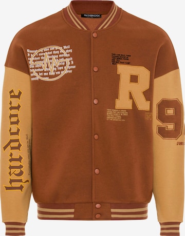 Redbridge Between-Season Jacket in Brown: front