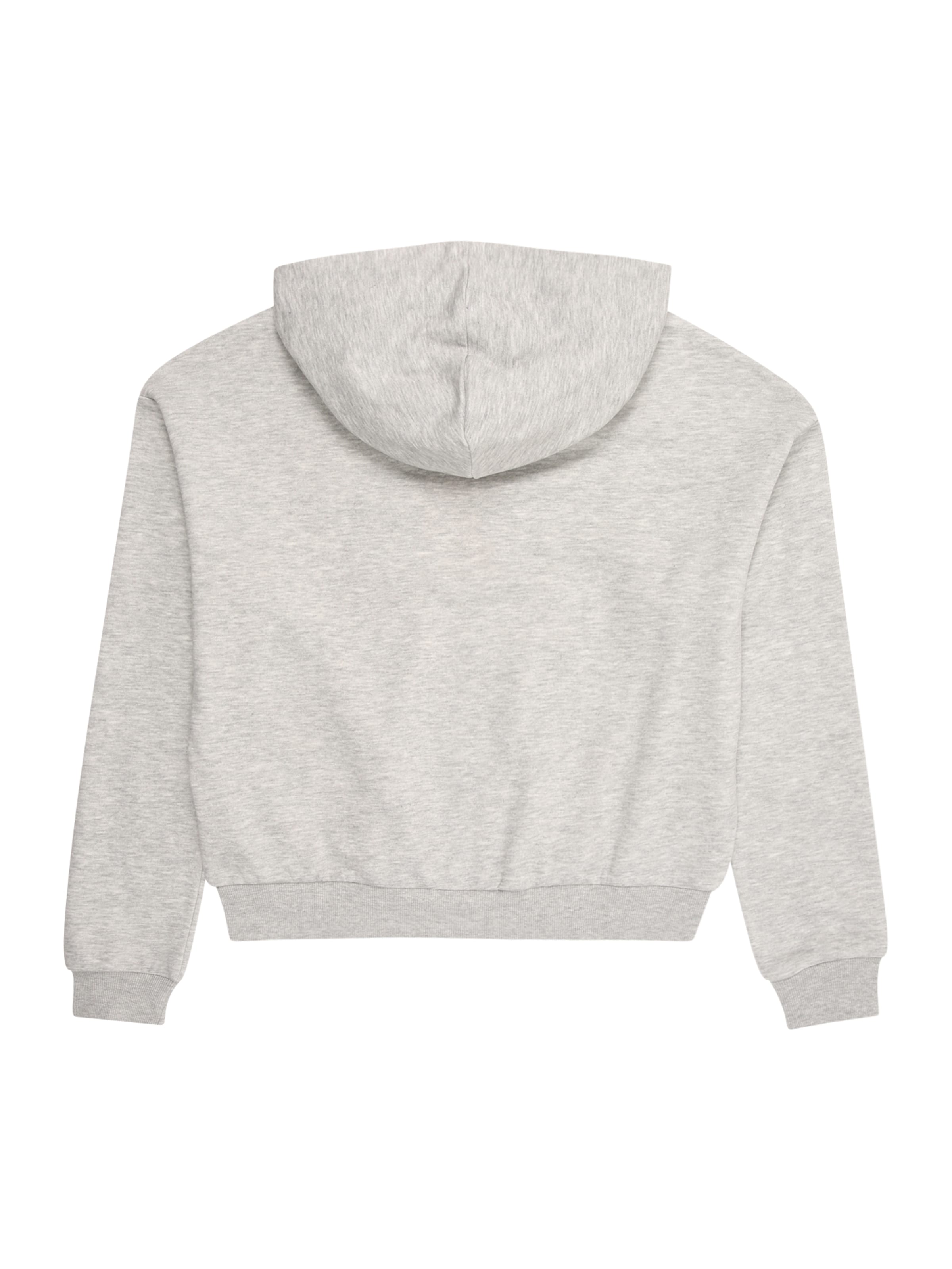 ONLY GIRLS Zip-Up Hoodie 'KOGRITA' in Grey