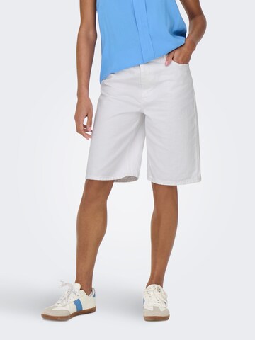 ONLY Loose fit Jeans 'ONLSonny' in White: front