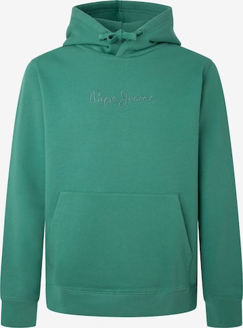 Sweat-shirt 'JOE' Pepe Jeans en vert : devant