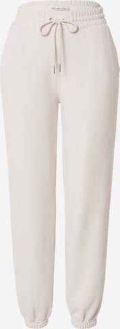 Abercrombie & Fitch Zwężany krój Spodnie 'SUNDAY' w kolorze biały: przód