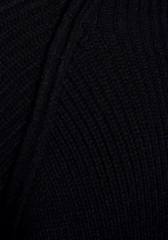 LASCANA Pullover in Schwarz