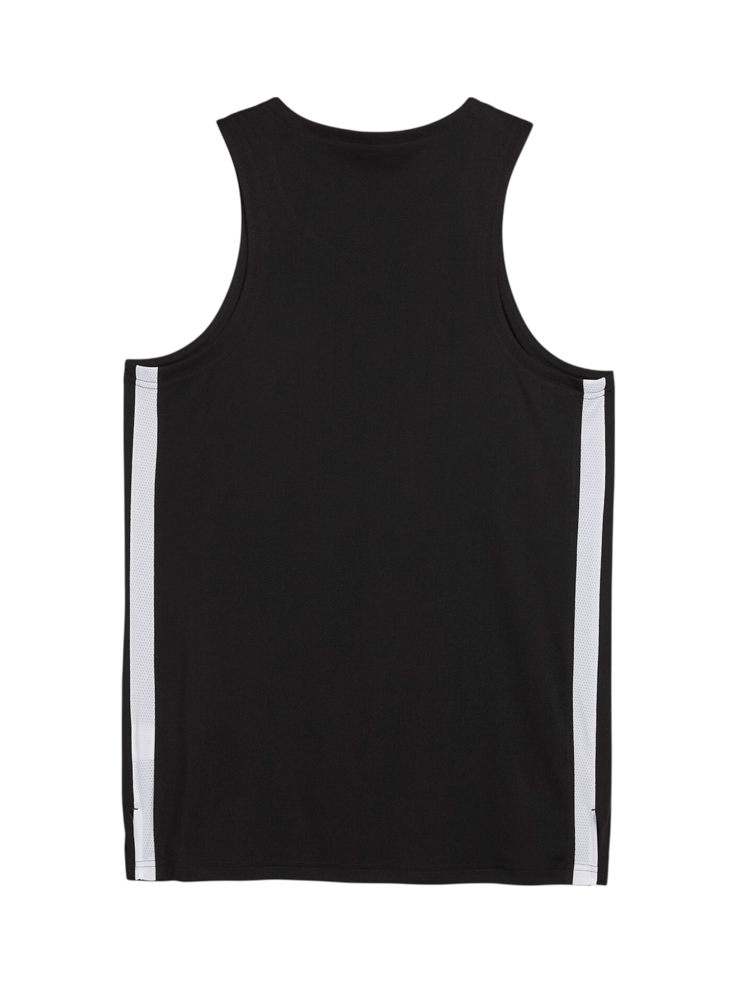 PUMA Спортивный топ 'Teamjaws Starter' в Черный