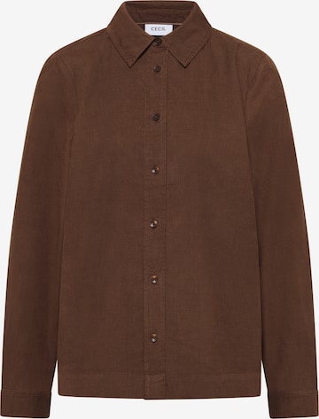 CECIL Blouse in Brown: front
