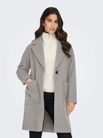 ONLY Between-Seasons Coat 'Victoria' in Grey: front