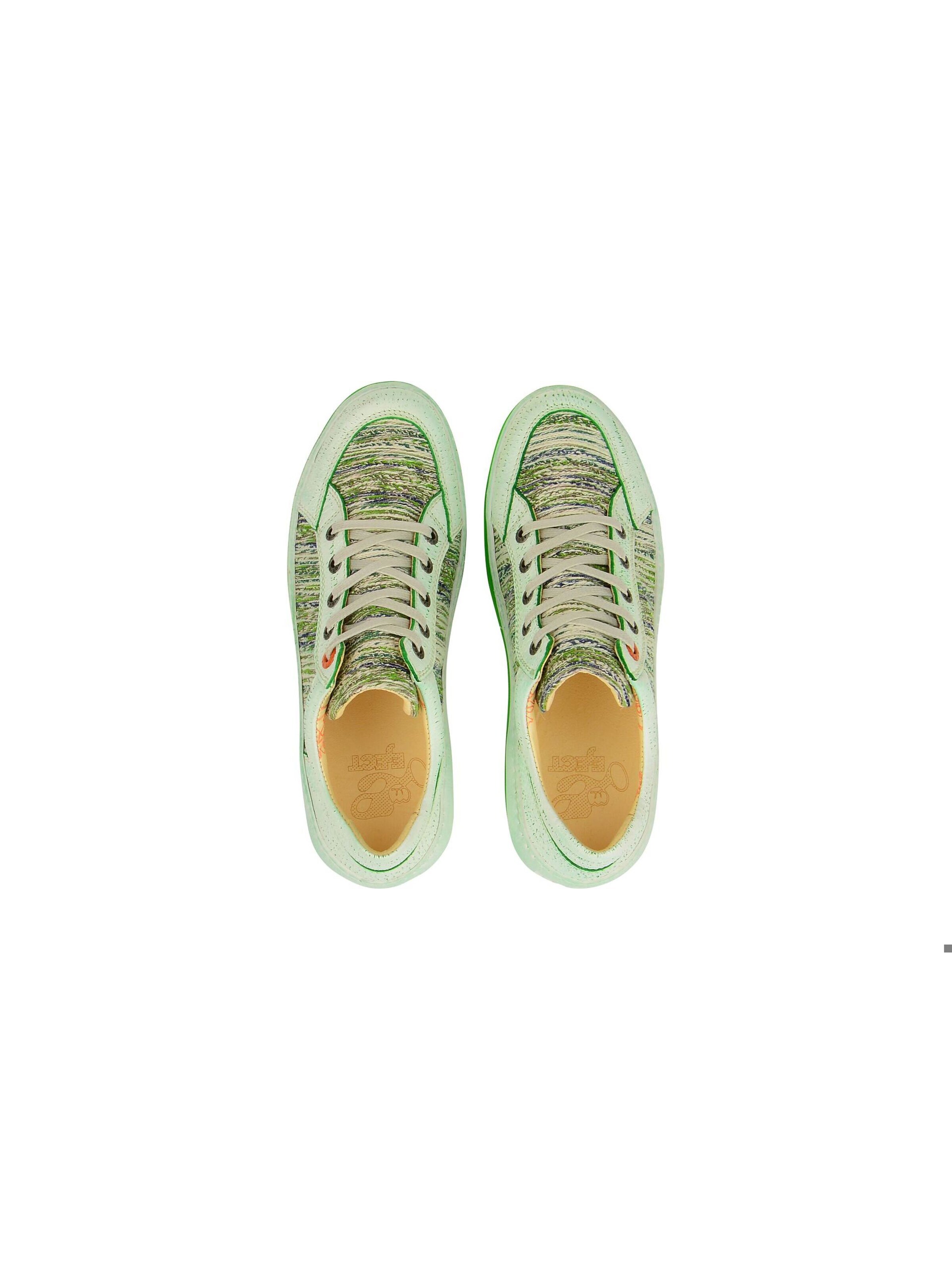 EJECT Schnürschuh 'Eject Feeling Schuhe weiß grün Damen'‌ in Grün