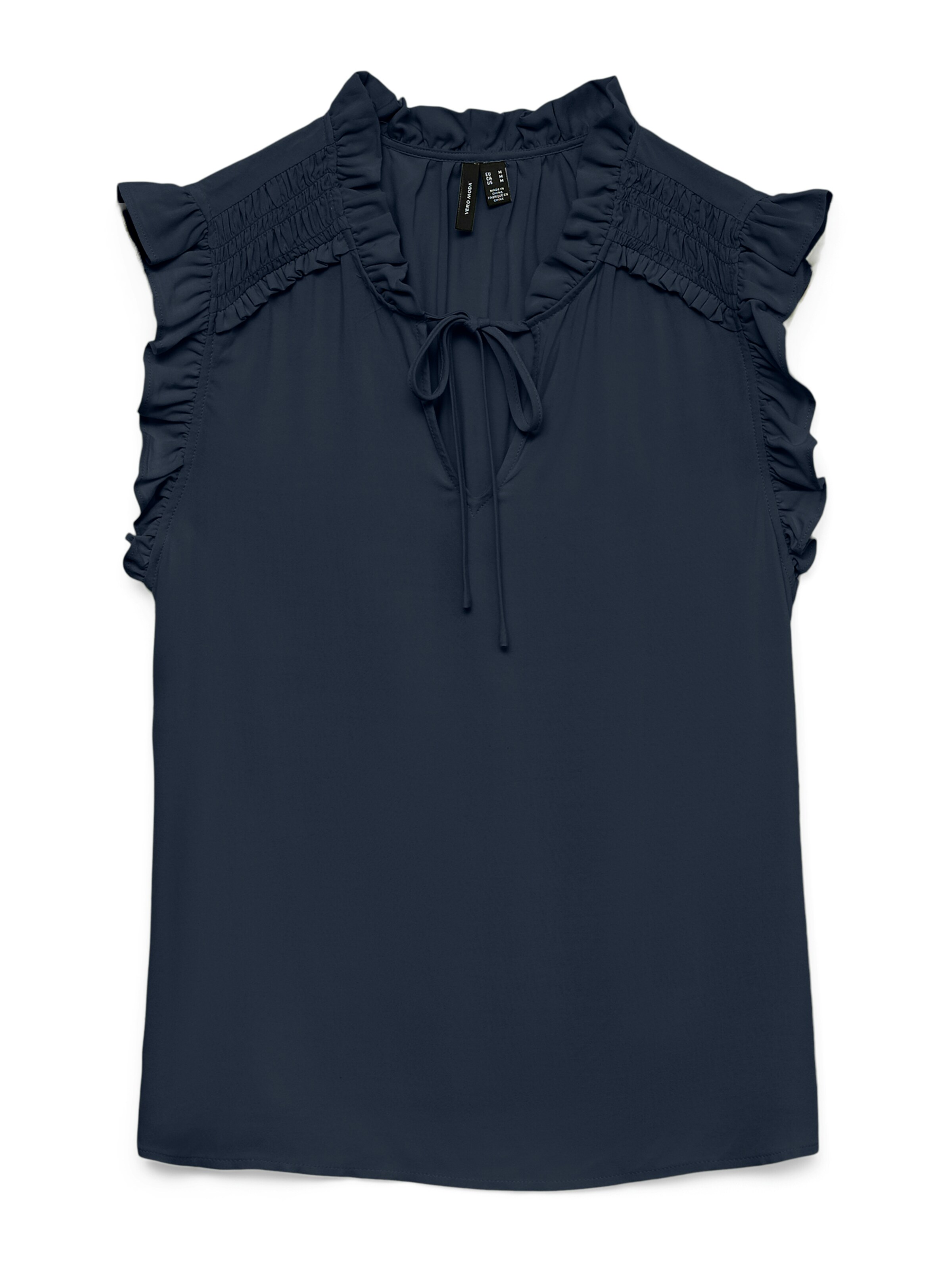 VERO MODA Pluus 'VMALBA', värv sinine: eest vaates