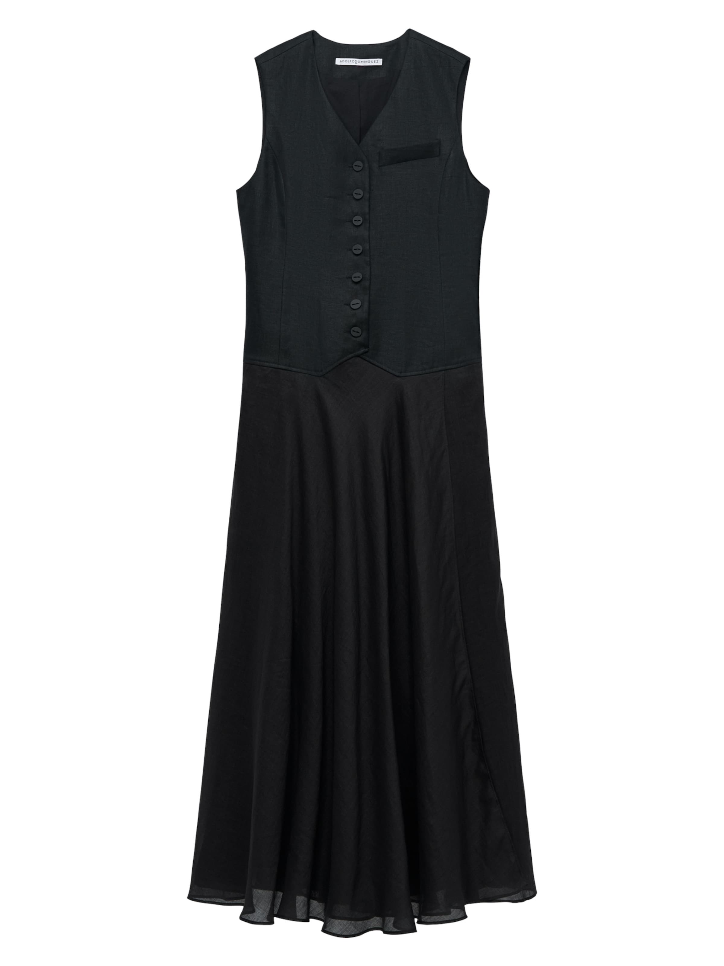 Adolfo Dominguez Mekko värissä musta: etupuoli