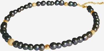 Gemshine Necklace in Grey: front