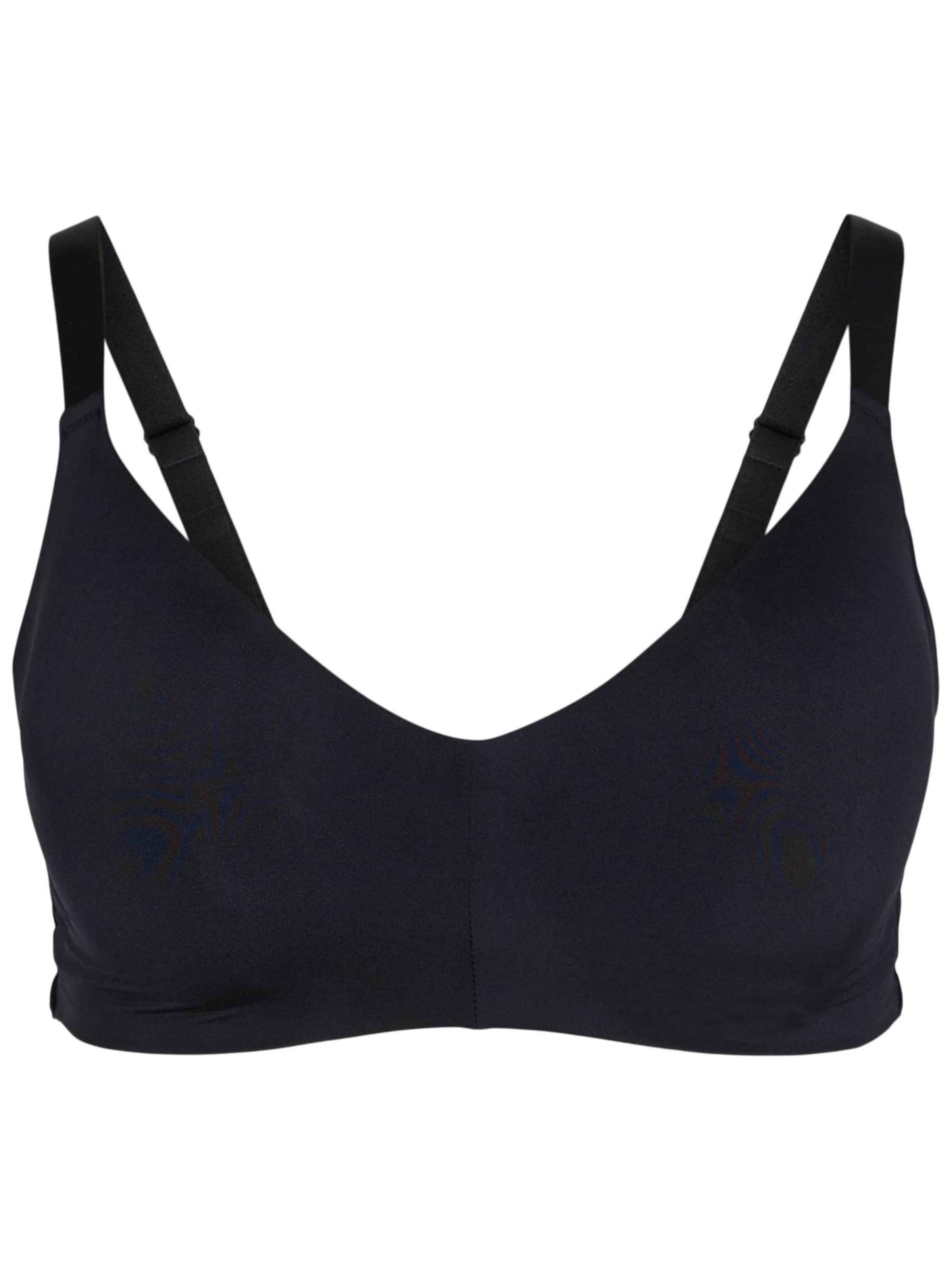Triangolo Reggiseno 'LKANU' di Devoted by Zizzi in nero: frontale