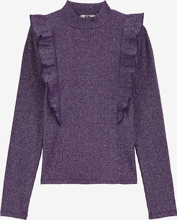 WE Fashion - Camiseta en lila: frente