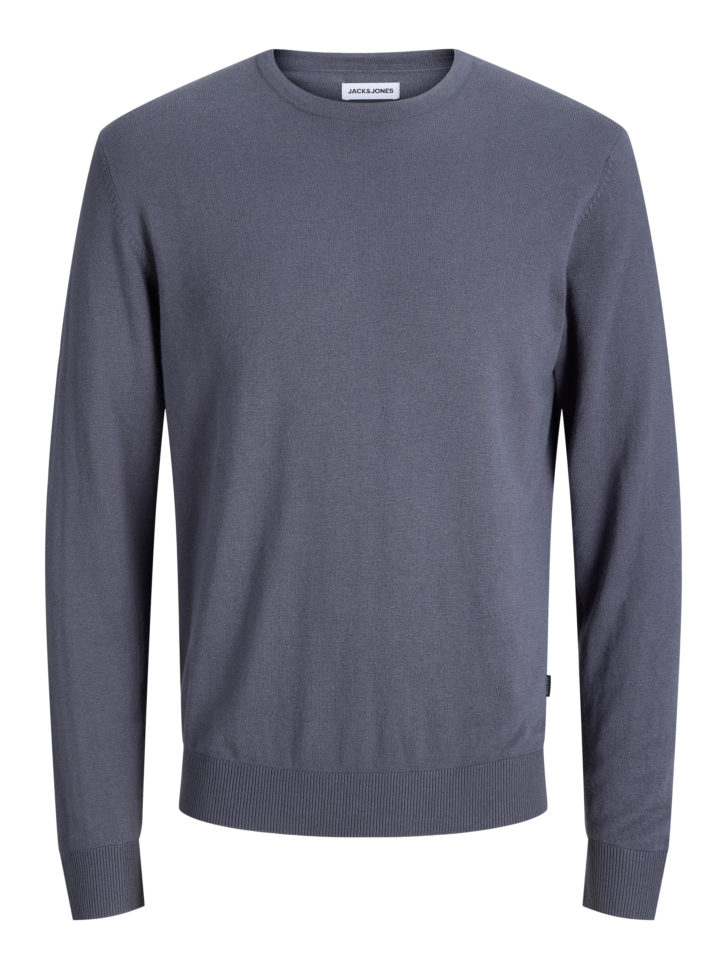 JACK & JONES Trui 'JJEEMIL' in S in de kleur Basaltgrijs, Productweergave