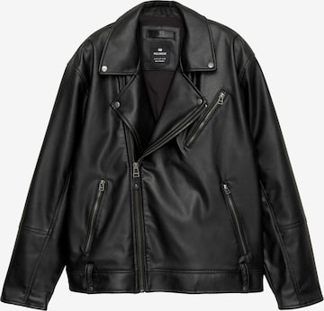 Pull&Bear Välikausitakki värissä musta: etupuoli