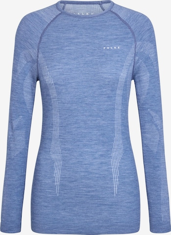 FALKE Base Layer in Blue: front