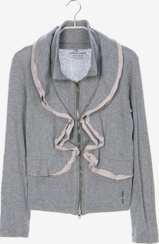 Marc Cain Sports Sweater & Cardigan in M in Grey: front