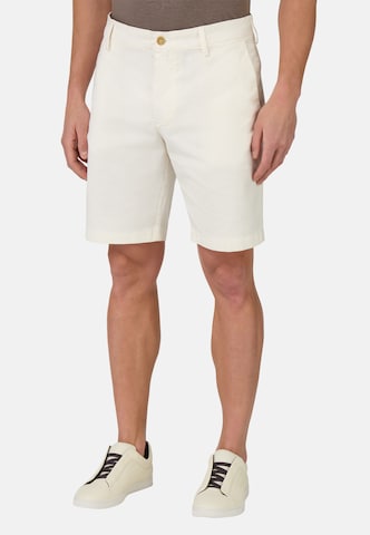 Regular Pantalon Boggi Milano en blanc : devant