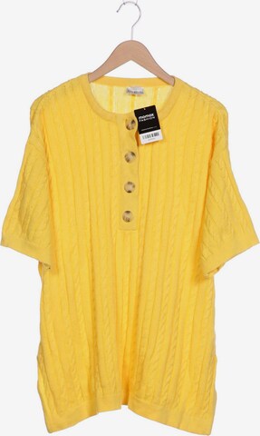 Betty Barclay Sweater & Cardigan in XXXL in Yellow: front