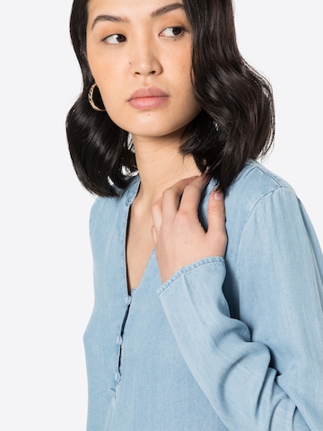 VERO MODA Blouse 'VMVIVIANA' in Blue