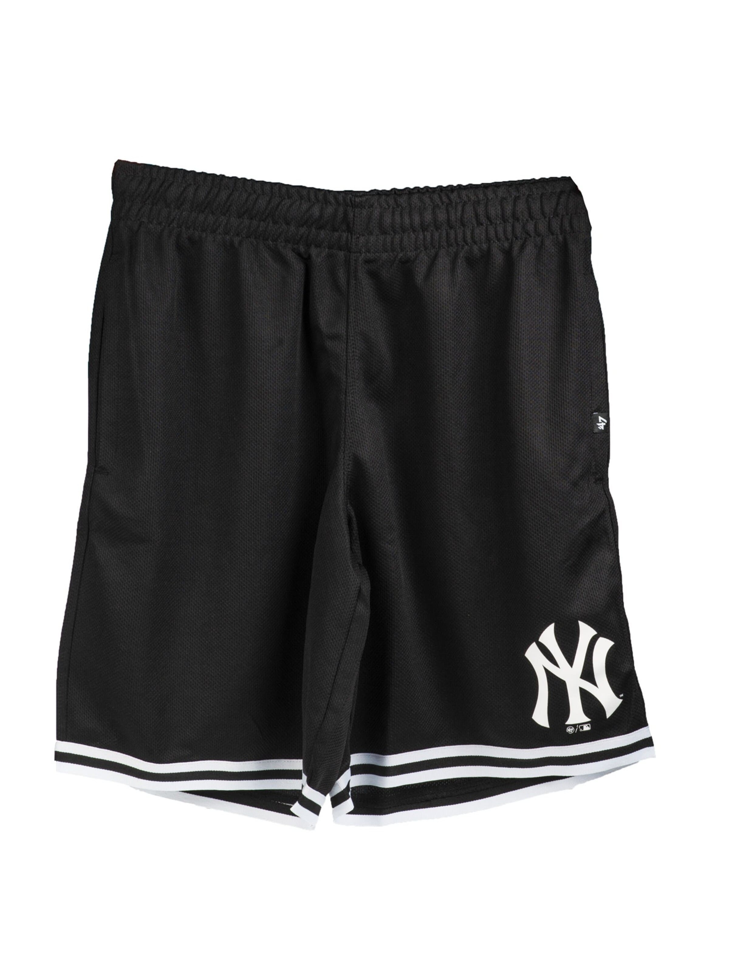 47 Regular Sports trousers '47 Brand MLB New York Yankees Court' in Black: front