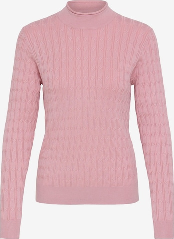 Pullover di Oxmo in rosa: frontale