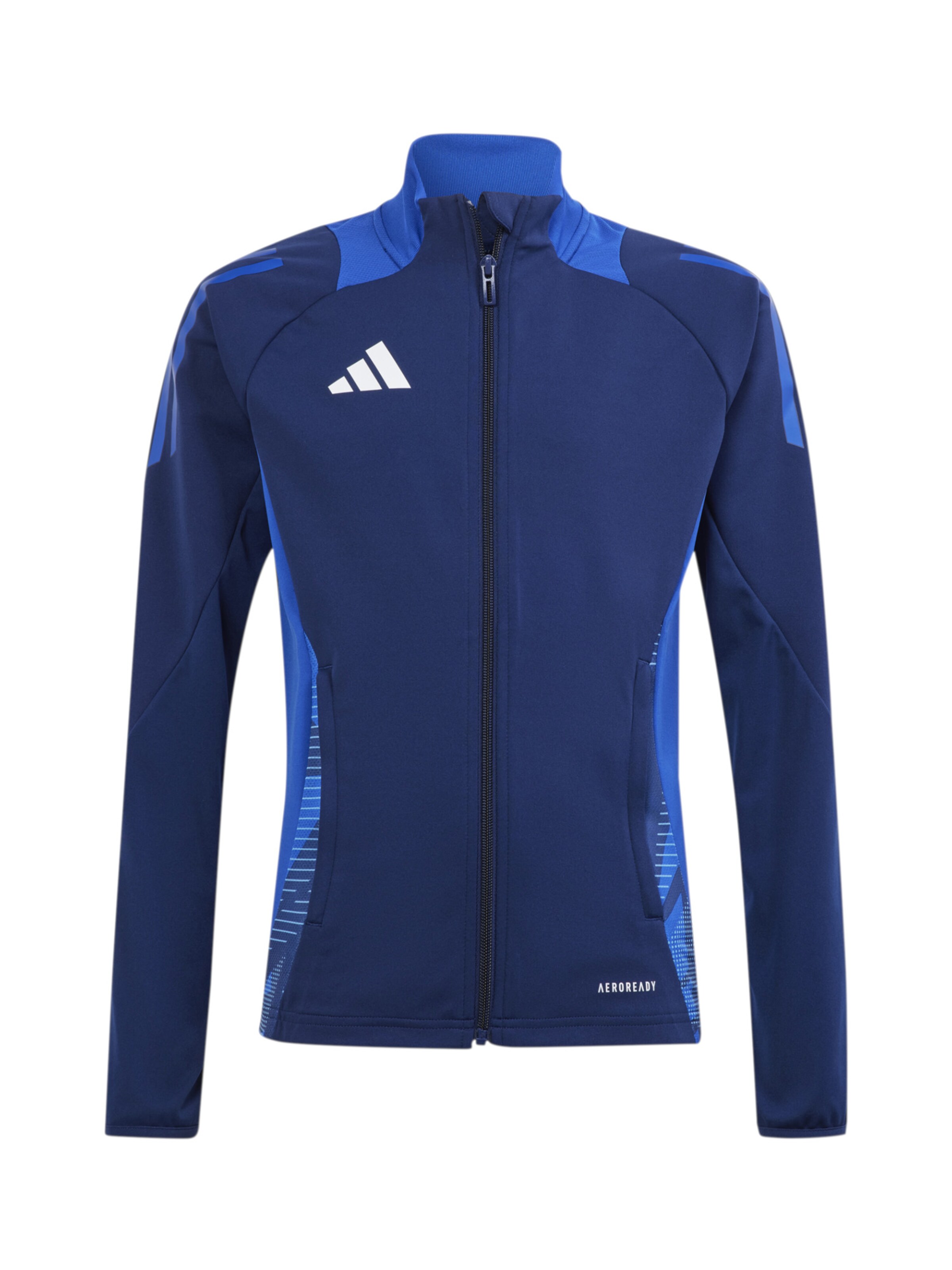 ADIDAS PERFORMANCE Sportjacke in Blau: Vorderseite