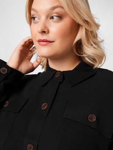 Abito camicia di Dorothy Perkins Curve in nero