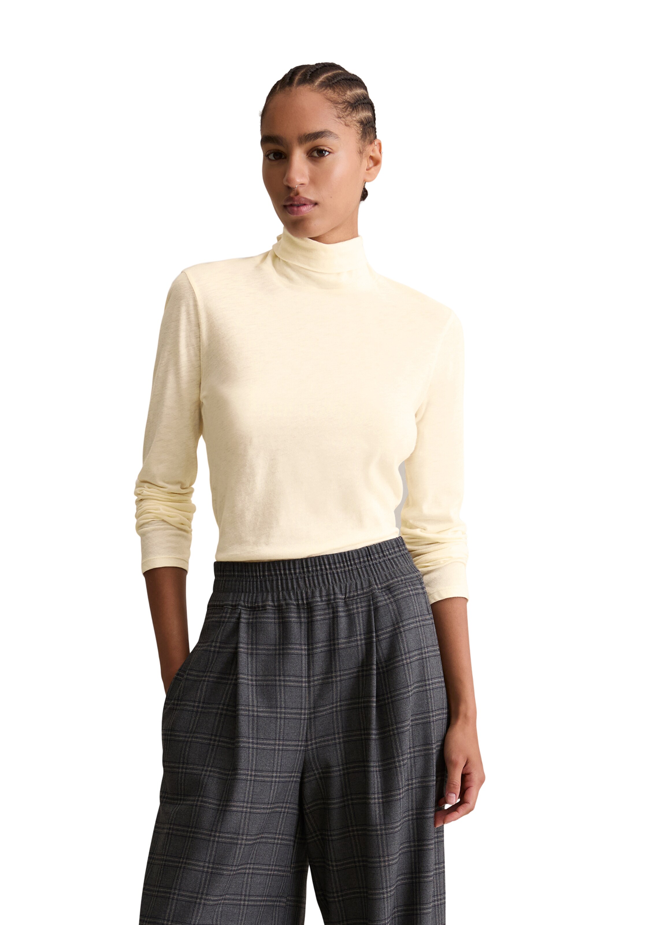 Marc O'Polo DENIM Pullover in Beige: Vorderseite