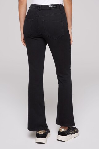 Soccx Boot cut Jeans in Black