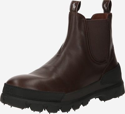 Polo Ralph Lauren Chelsea Boots 'Oslo' en brun foncé, Vue avec produit