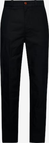 Superdry Loosefit Pantalon in Zwart: voorkant