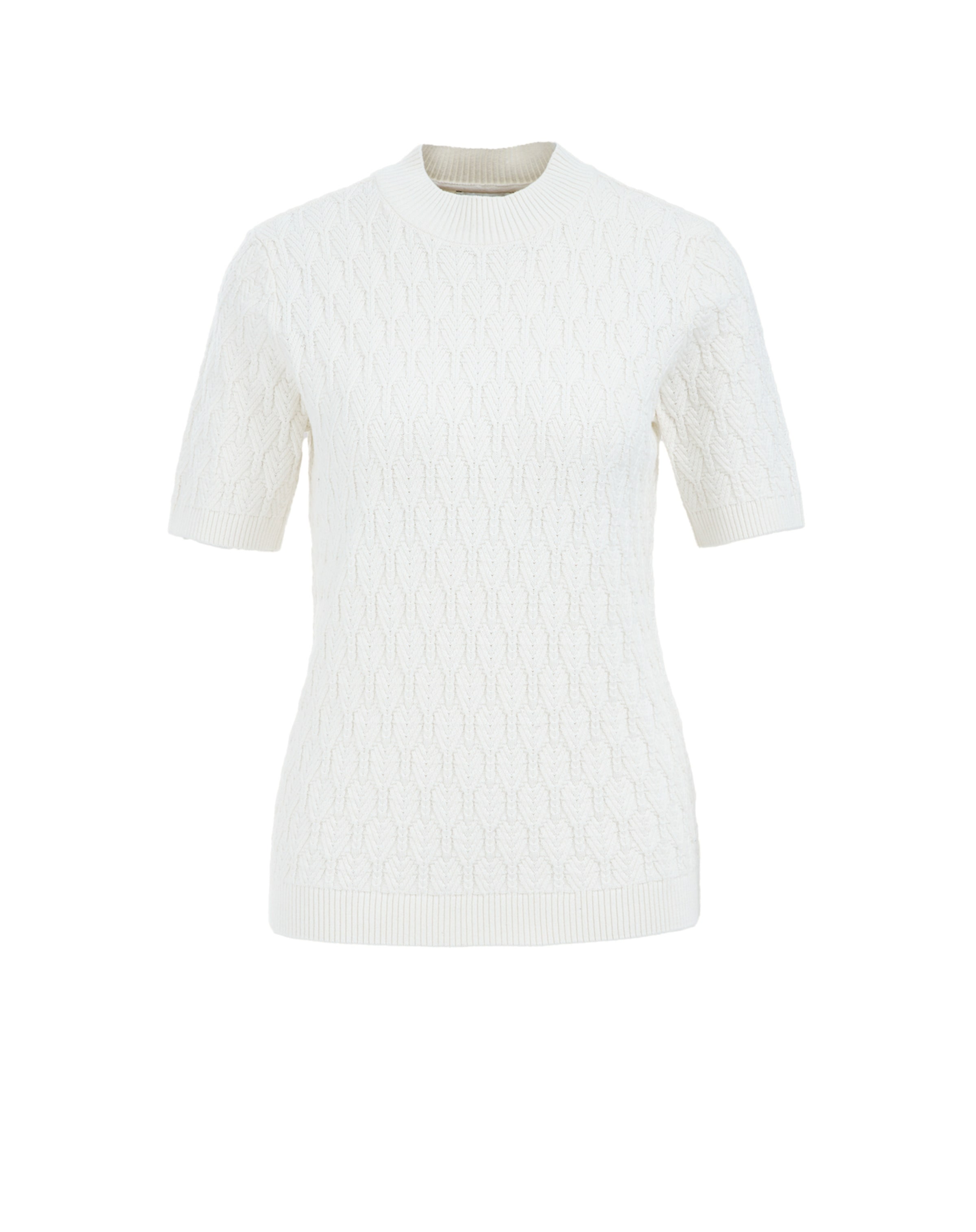 WE Fashion Pullover in Weiß: Vorderseite