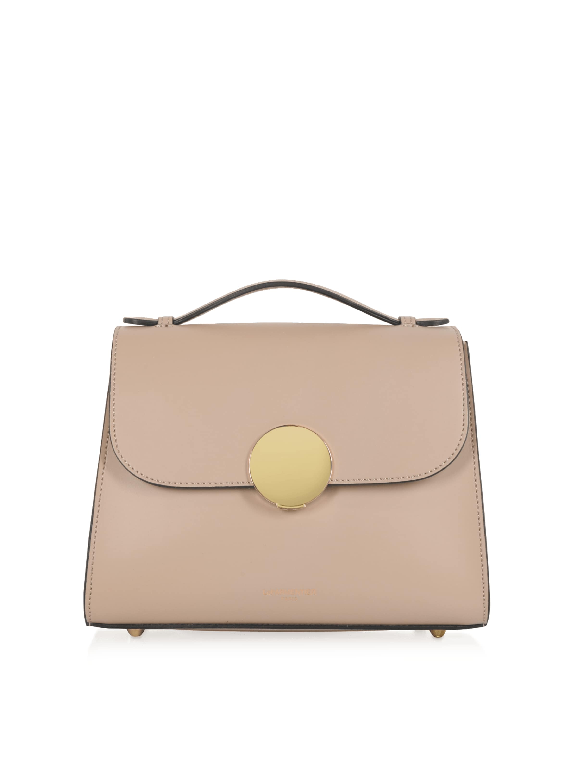 Sacs à main 'Bombo' LeParmentier en beige : devant