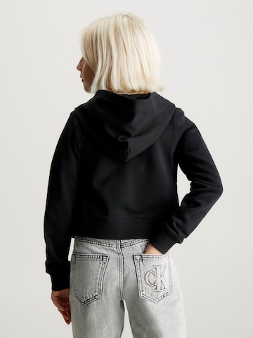 Calvin Klein Jeans Bluza rozpinana w kolorze czarny